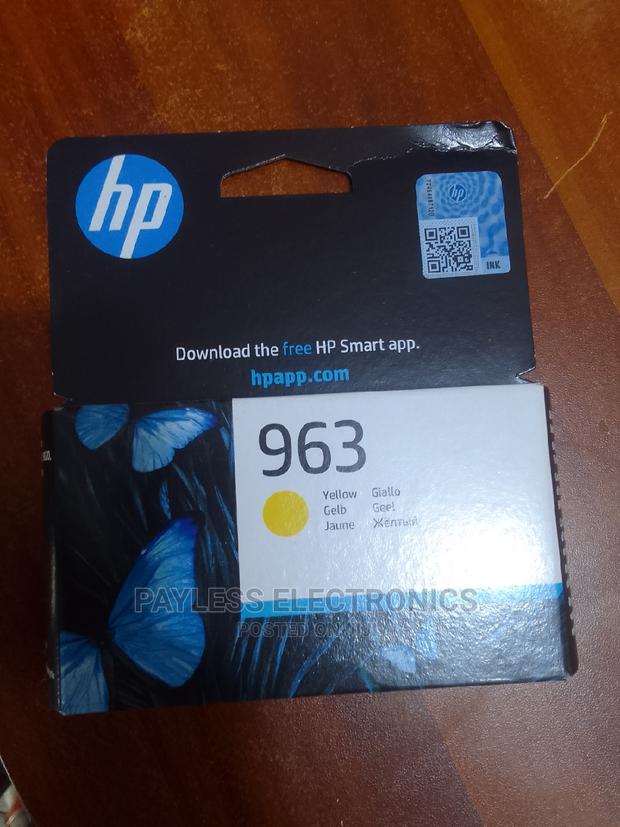 Hp 963 Yellow Ink Cartridges · Photo 1