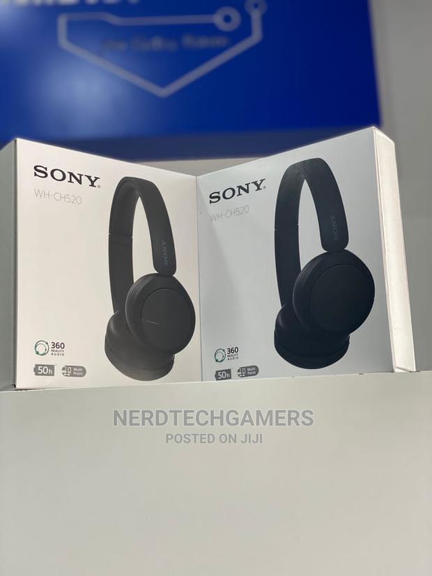 Sony WH-CH520 Wireless Headphones Bluetooth On-ear Headset W · Photo 1