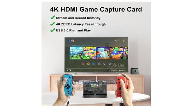 HDMI Capture Card, Audio Video Capture Card for Streaming · Photo 4