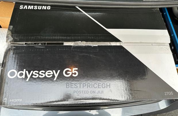 SAMSUNG Odyssey 27” 144hz G5 Gaming Monitor · Photo 1