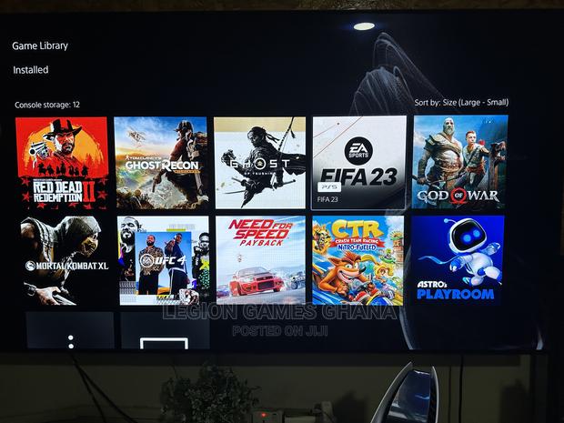 Playstation 5 With 10 Latest Games Installed · Photo 4