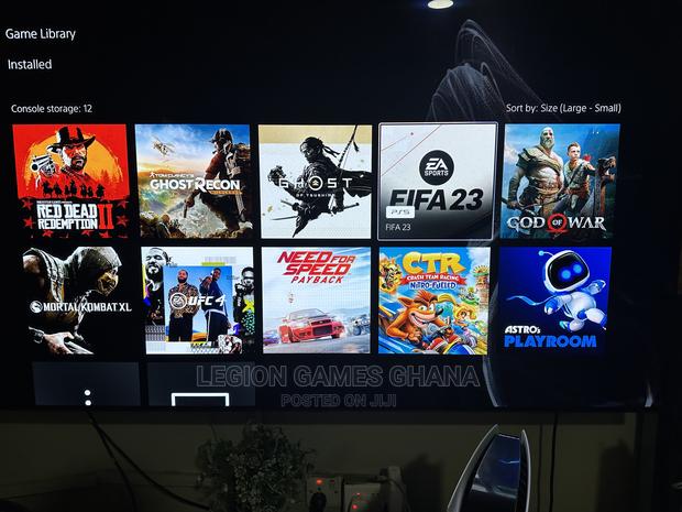 Playstation 5 With 10 Latest Games Installed · Photo 2