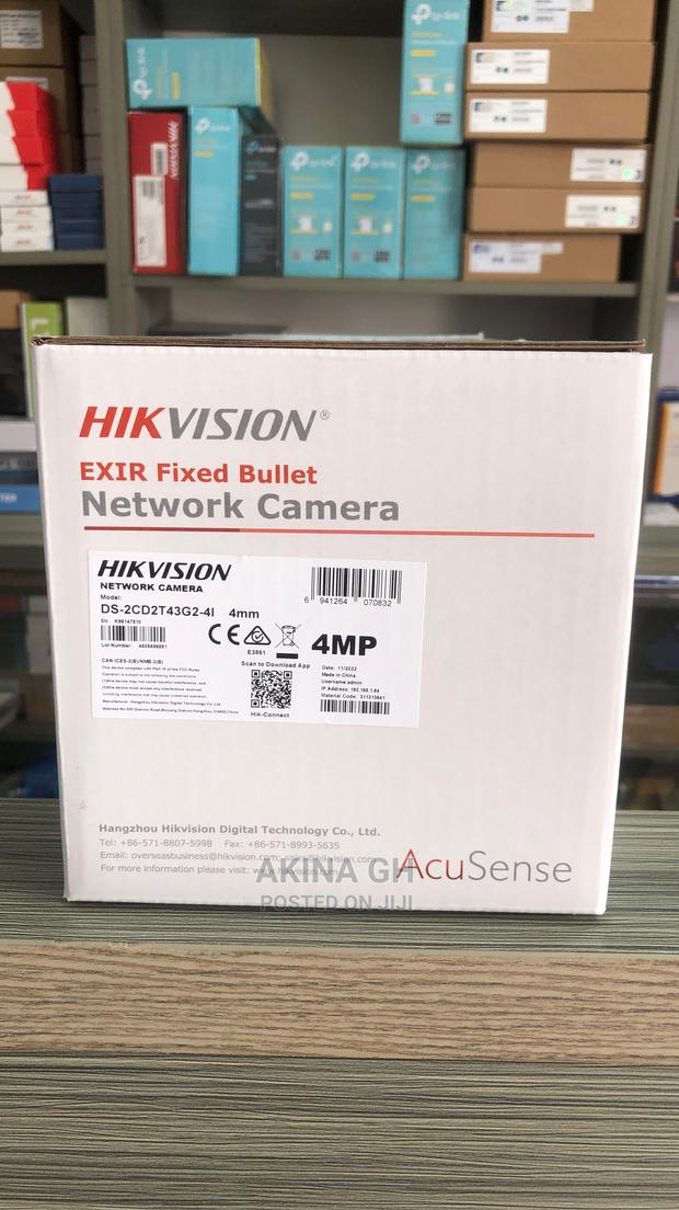 Hikvision 4mp IP Acusense Network Camera DS-2CD2T43G2-4L · Photo 2