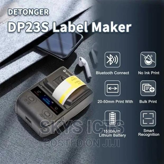 Portable Label / Barcode Printer With Free Software · Photo 2