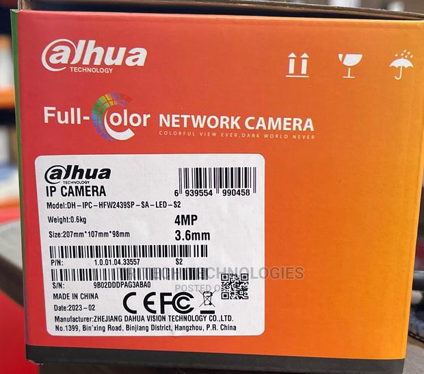 Dahua 4mp Ip Camera Full Color · Photo 2