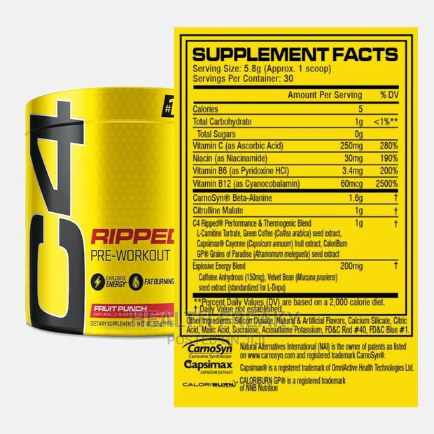 Preworkout C4 Ripped Weight Loss Energy Fat Burner · Photo 4