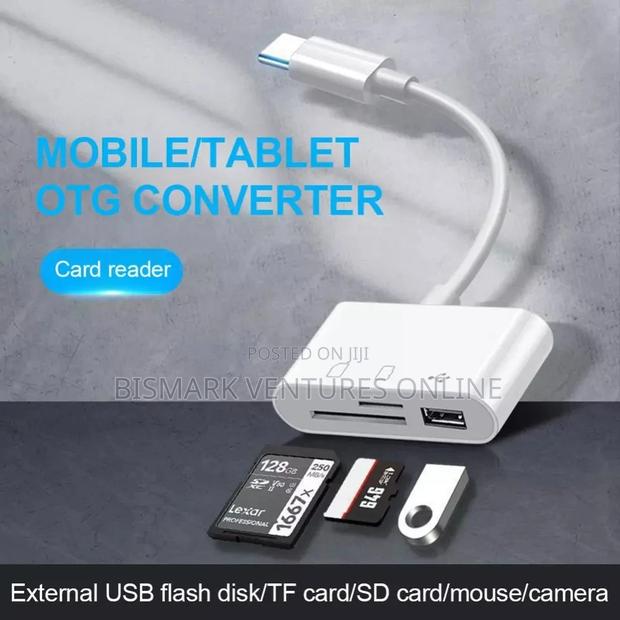 Type C Adapter for TF, SD Card Pen Drive Reader OTG · Photo 2