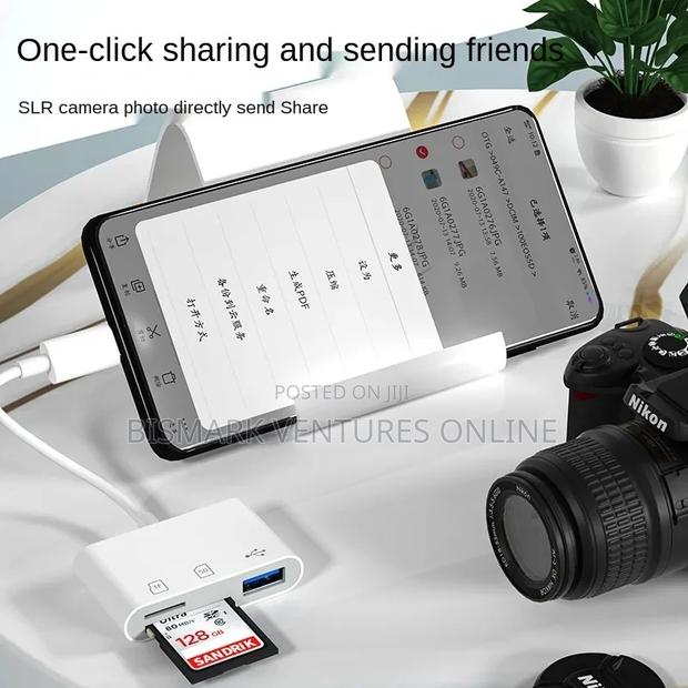 Type C Adapter for TF, SD Card Pen Drive Reader OTG · Photo 5