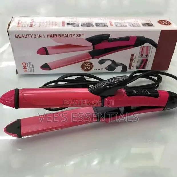 2-in-1 Hair Straightener Curler – Style Your Hair Easily · Photo 1