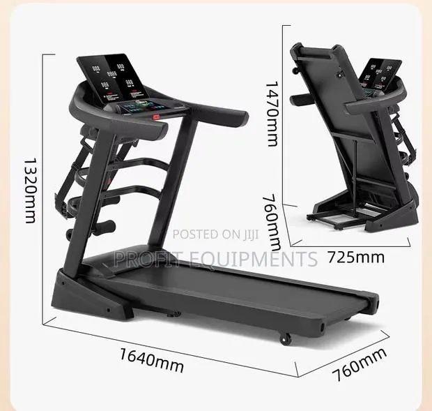 Foldable Electric LED Screen Multi Function Treadmills Running Machine · Photo 1