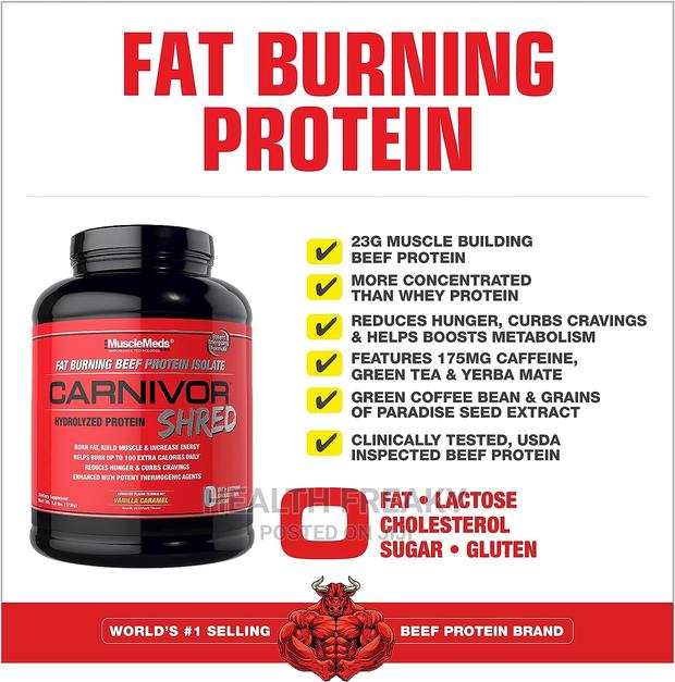 Carnivor Shred Fat Burner Beef Protein Muscle Builder · Photo 2