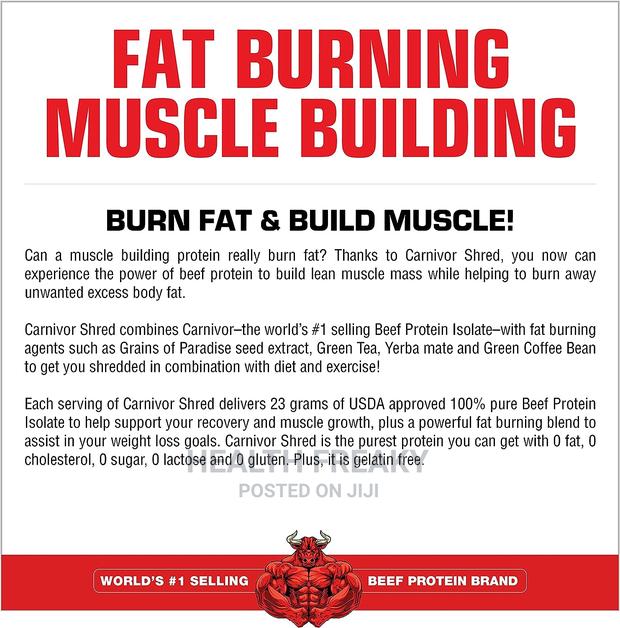 Carnivor Shred Fat Burner Beef Protein Muscle Builder · Photo 5