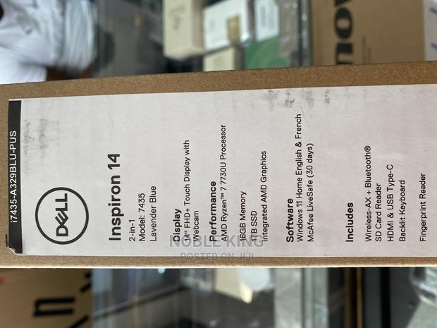New Laptop Dell Inspiron 14 7437 16GB AMD Ryzen 7 SSD 1T · Photo 1
