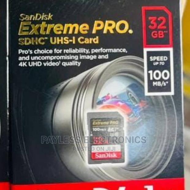 Sandisk Extreme Pro 32GB Camera Memory Card · Photo 1