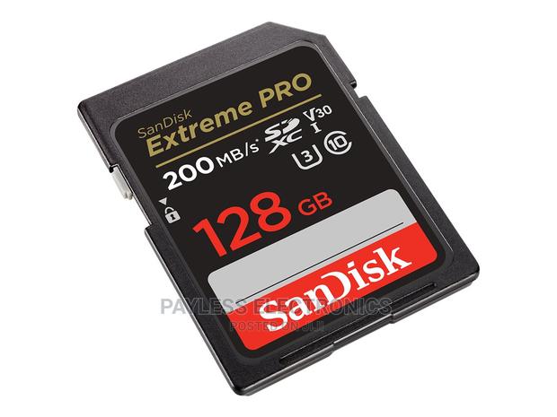 Sandisk 128gb Extreme Pro Camera Memory Card · Photo 2