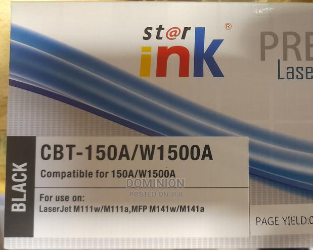 Star Ink 141A(W1410A),142A(W1420A),150A(W1500A) Black Toner · Photo 1