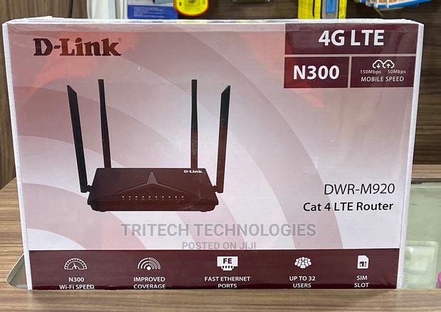 D-Link SIM Router DWR-M920 Cat 4 LTE · Photo 1