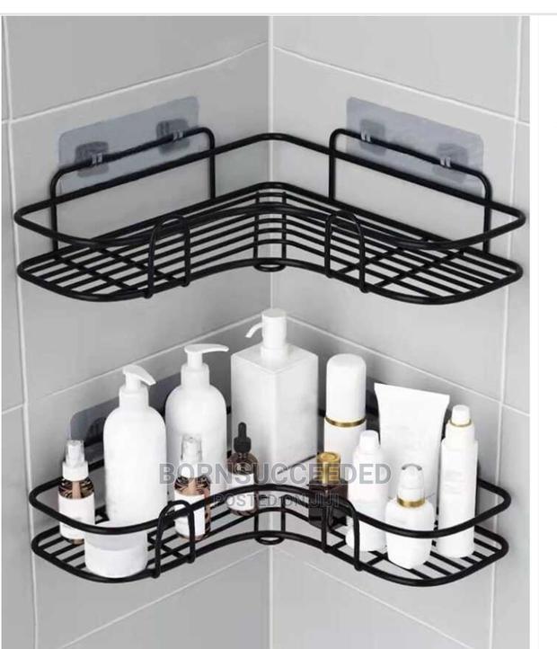 2 PCS Bathroom Shelf, Shower Caddy Rack, Bathroom Kitchen No · Photo 1