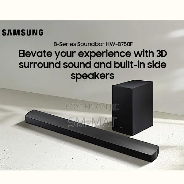 400w Hw-B750f 5.1 Channel Soundbar and Wireless Subwoofer · Photo 1