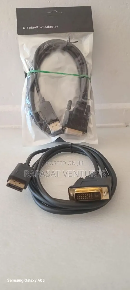 Dp Male to Dvi 24+1 Male Cable 1.8m · Photo 1