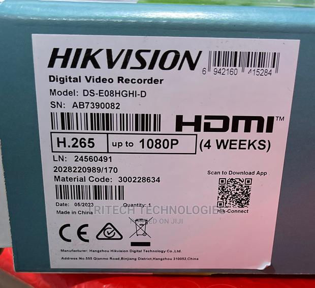 Hikvision 8ch EDVR 2mp(1080P) With 1tb SSD HDD · Photo 4