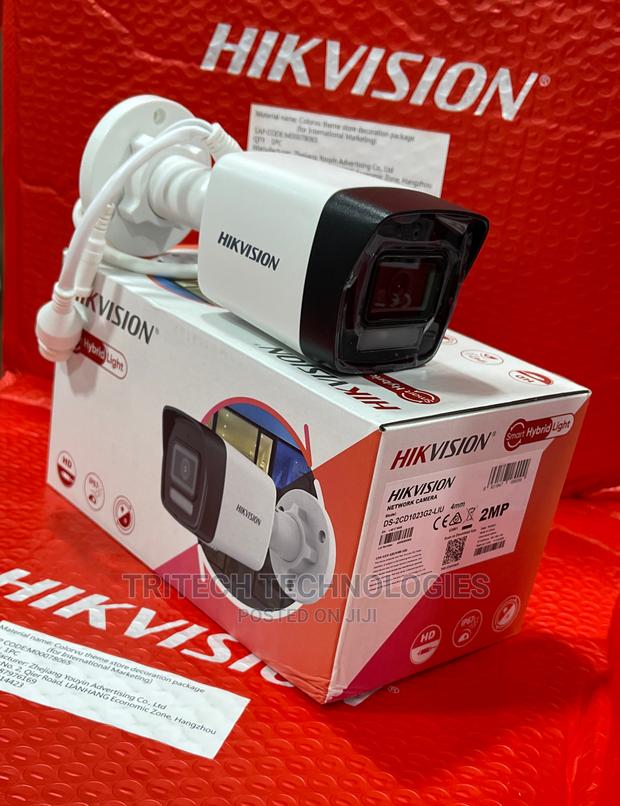 Hikvision Ip 2mp Ds-2cd1023g2-Liu Color Vu Outdoor + Audio · Photo 1