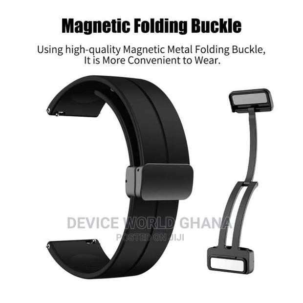 Pz Silicone Magnetic Buckle Strap 4 Samsung Watch Huawei Etc · Photo 7