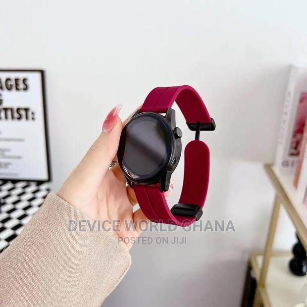 Pz Silicone Magnetic Buckle Strap 4 Samsung Watch Huawei Etc · Photo 2