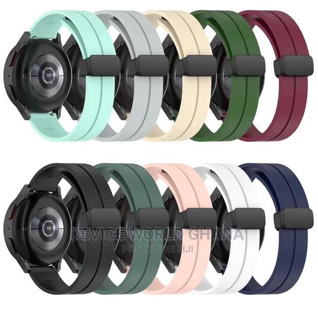 Pz Silicone Magnetic Buckle Strap 4 Samsung Watch Huawei Etc · Photo 3