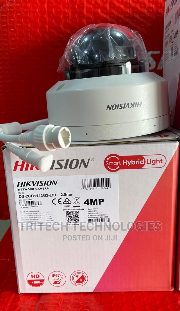 Hikvision Ds-2cd1143g2-Liu(2.8mm) 2mp 2.8mm Colorvu Dome Ca. · Photo 4