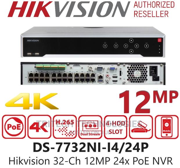 Hikvision 32ch NVR With 24port Poe Inbuilt Ds-7732ni-|4/24p · Photo 1