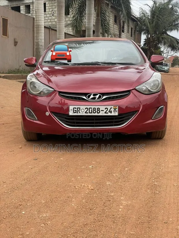 Hyundai Elantra 2013 Red · Photo 1