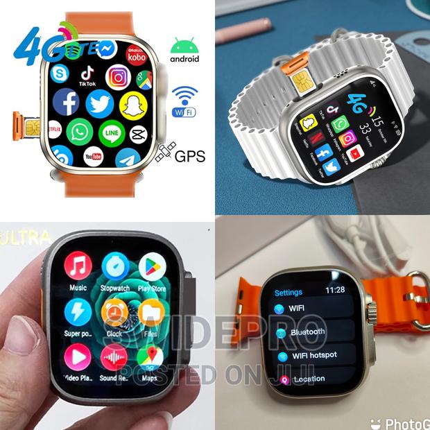 Smart 4g Android Dual Camera Smart Watch With Sim Slot · Photo 1