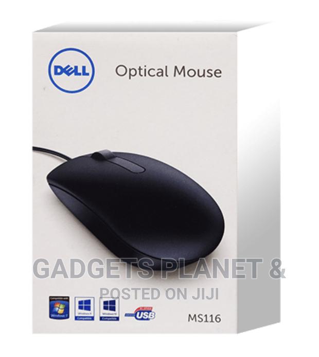 Dell MS116 Optical USB Mouse - BLACK · Photo 1