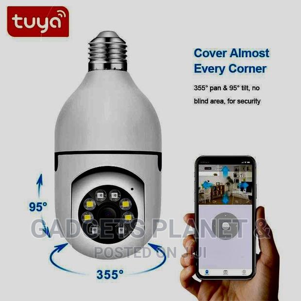 Wi-Fi Panoramic CCTV Camera - Bulb Design · Photo 2