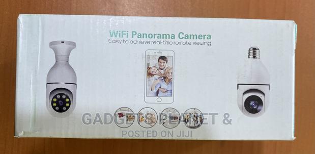 Wi-Fi Panoramic CCTV Camera - Bulb Design · Photo 6