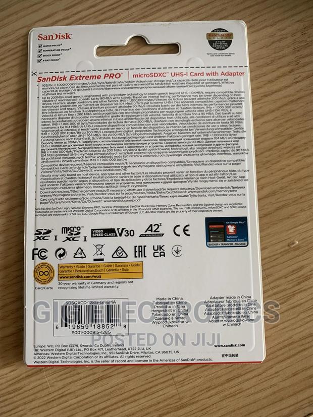 Sandisk 128gb Extreme Pro Micro Sd Card · Photo 2