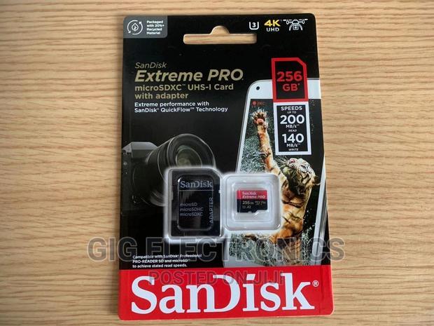 Sandisk 256gb Extreme Pro Micro Sd Card · Photo 1