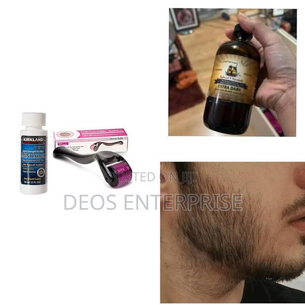 Kirkland Minoxidil Castor Oil Derma Roller for Hair Loss · Photo 1