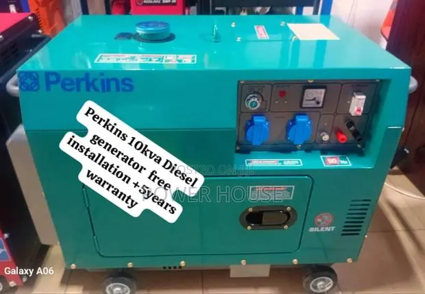 Energy Spark Perkins Diesel Generator 10kva Silent · Photo 1