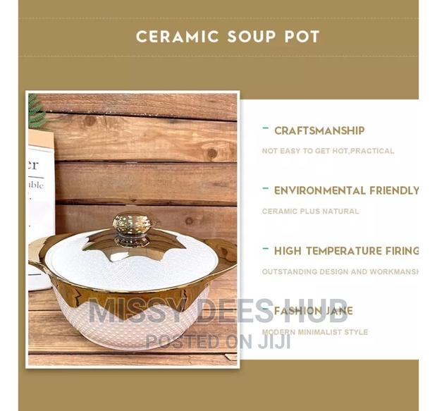 3pcs Ceramic Soup Pot · Photo 6