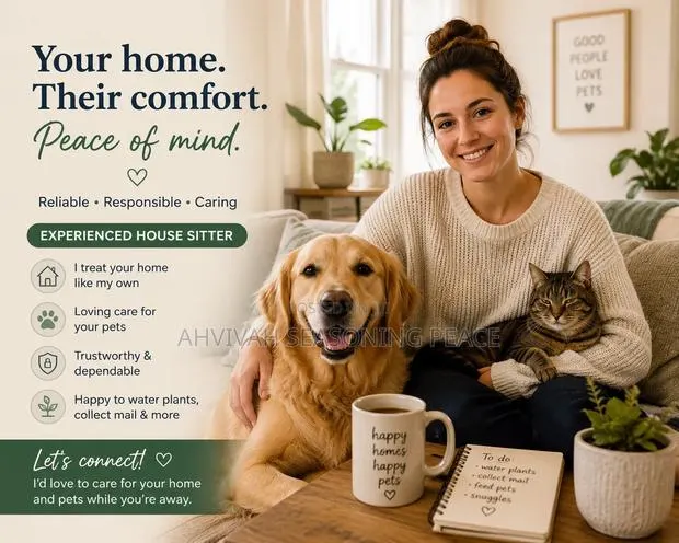 Trusted House Sitting Service · Photo 1