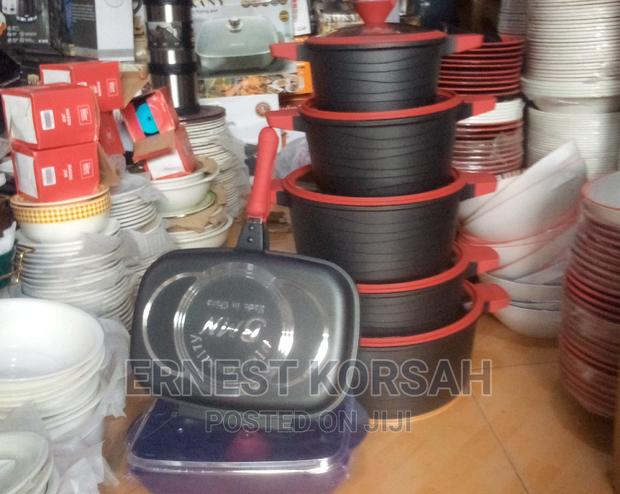 BMN High Quality 7 Non Stick Cookware With Grill Pan · Photo 1
