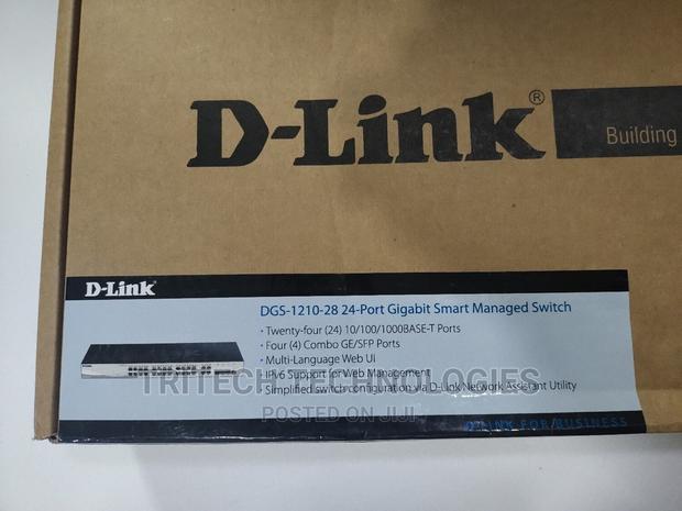 D-Link 28-Port Gigabit Smart Managed Switch DGS-1210-28P · Photo 5