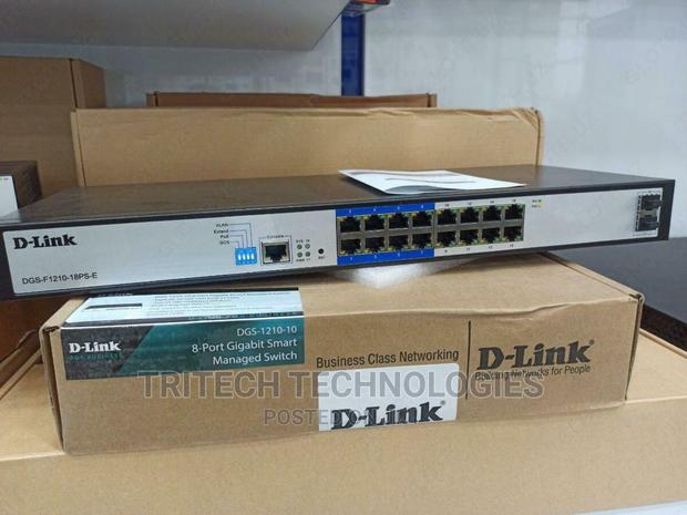 D-Link DGS-F1210-18ps-E 18-Port Gigabit Smart Managed Poet S · Photo 1