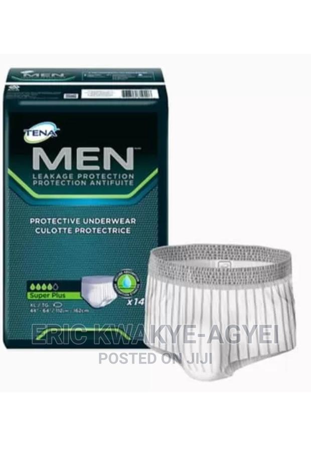 Men’S Protective Underwear | X-large | 44′′–64′′|White/Grey · Photo 1