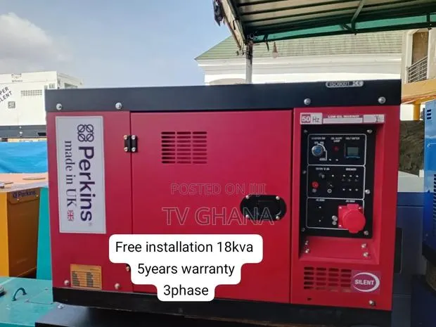 Perkins 18kVA 3-Phase Diesel Generator – Premium Quality at an 18kva · Photo 1