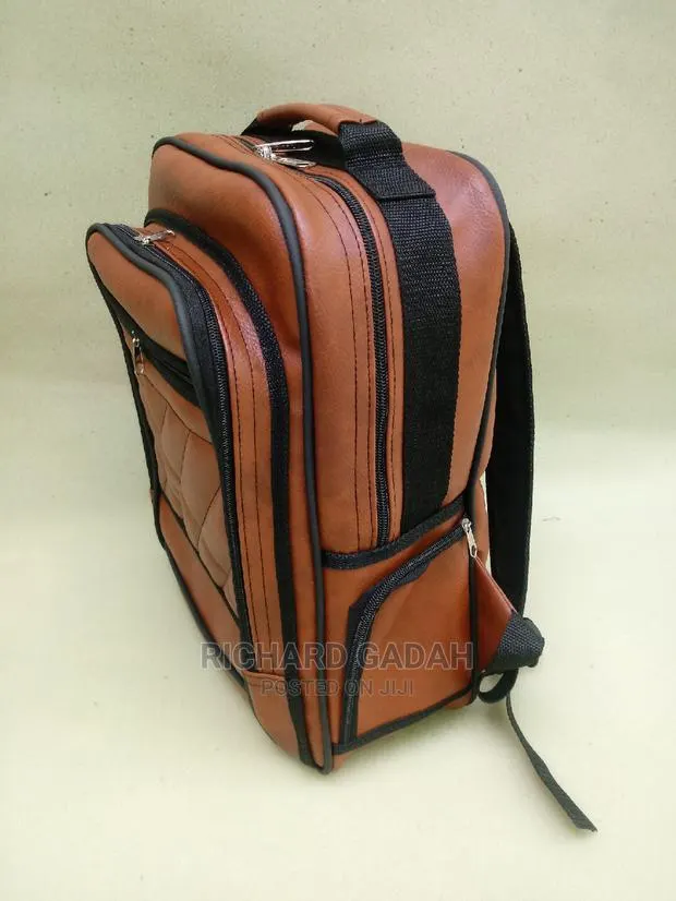 Quality Made in Ghana Leather Backpack · Photo 1