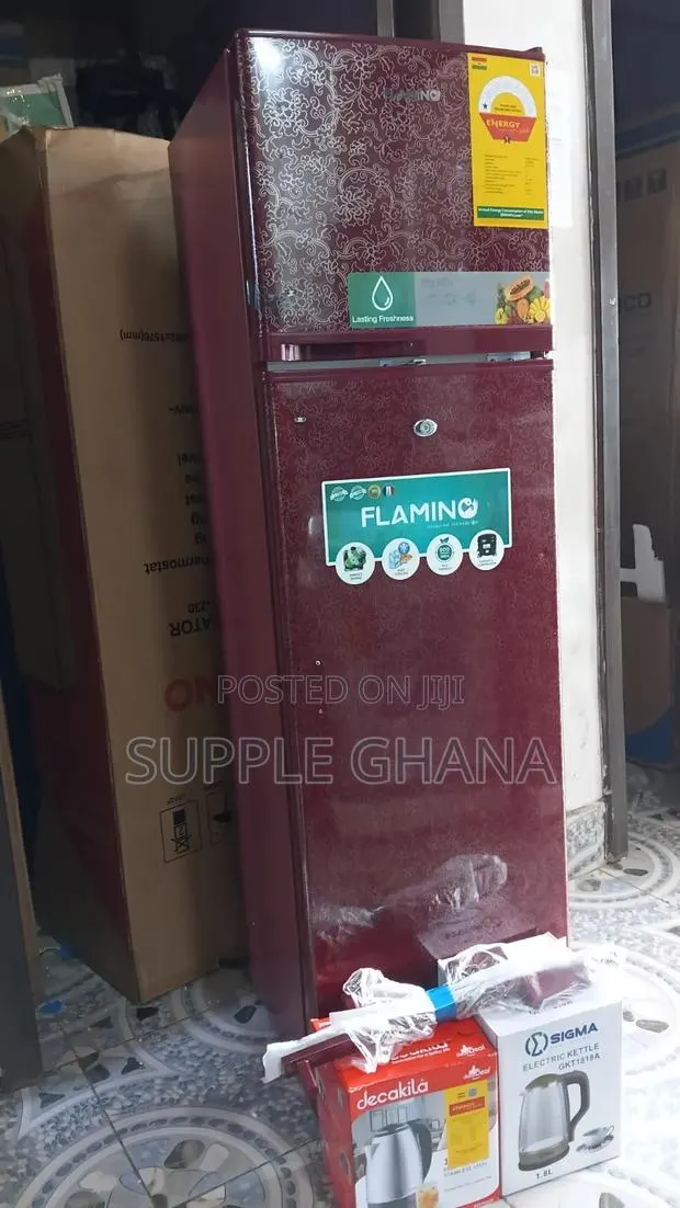 Simple Lives Flamino Fridge Plus Free Kettle and Refrigerator · Photo 1