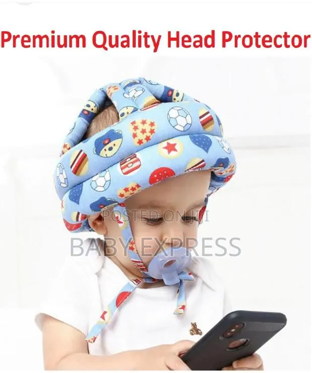 Adjustable Baby Protective Head Helmet – Soft Anti-Fall Safety Cap · Photo 1